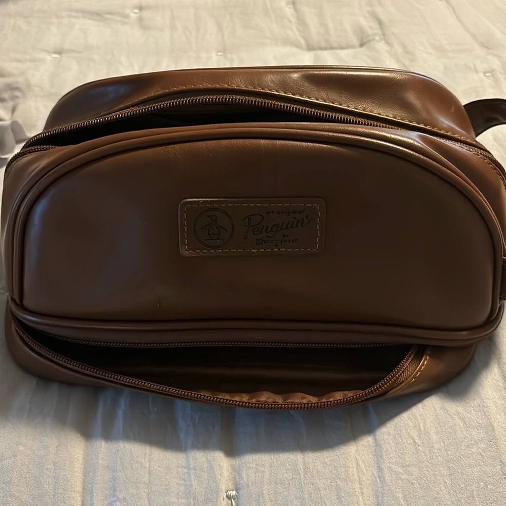 Penguin toiletry bag